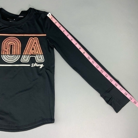 Rockets Of Awesome Girl’s Metallic Athletic Long Sleeve Shirt Size 7 - Picture 8 of 10